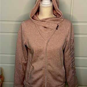 EUC WOMENS CALVIN KLEIN PERFORMANCE ZIP UP HOODIE SZ MED